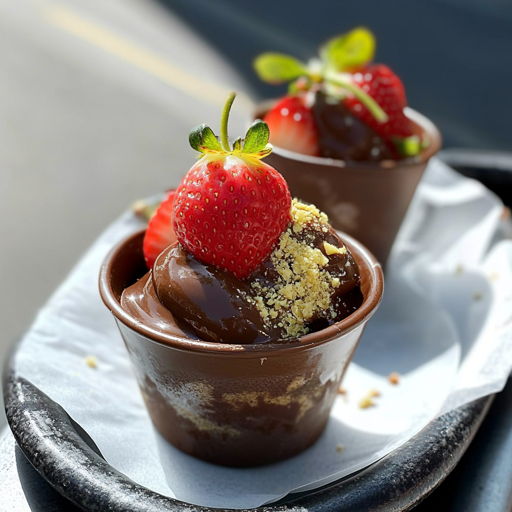 Dubai Chocolate Strawberry Cup