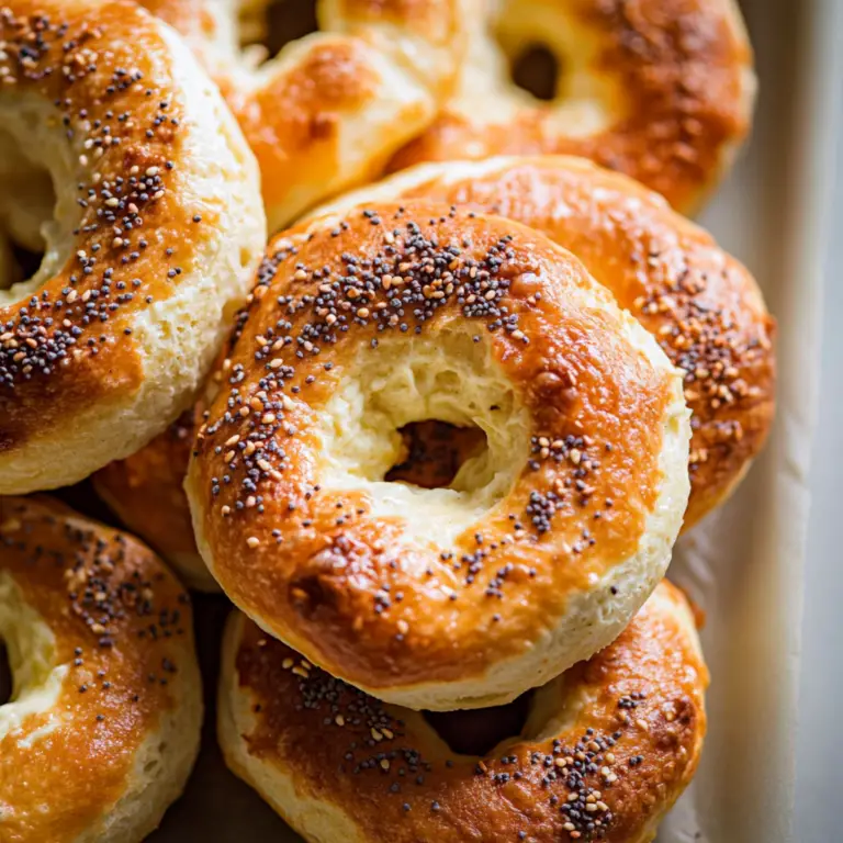 High Protein Greek Yogurt Bagels