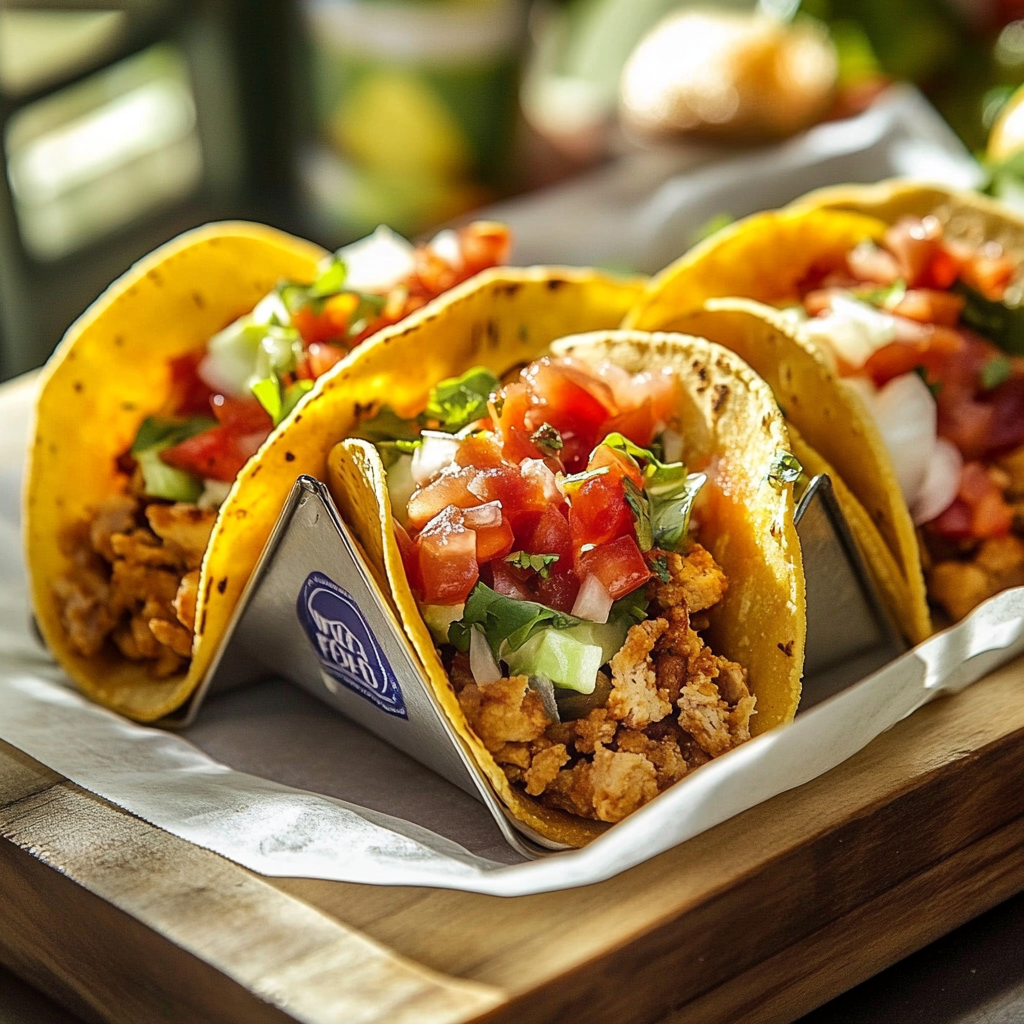 Walking Tacos Ready to Serve