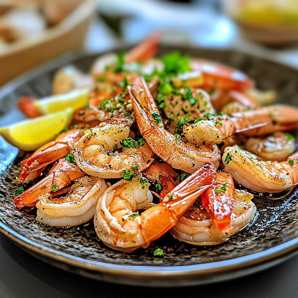 Recipe preparation for Juicy Shrimp Recipe