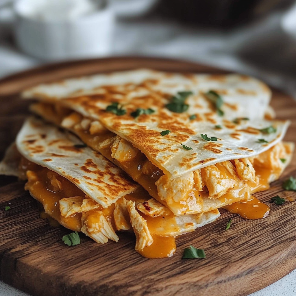 Recipe preparation for Taco Bell Chicken Quesadilla
