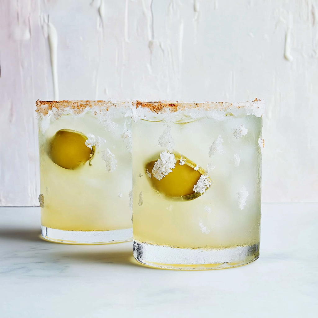 Recipe preparation for Pickle margarita recipe