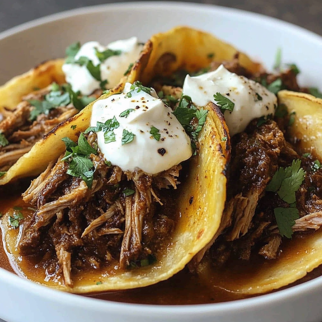 Recipe preparation for Birria Tacos with Consomme
