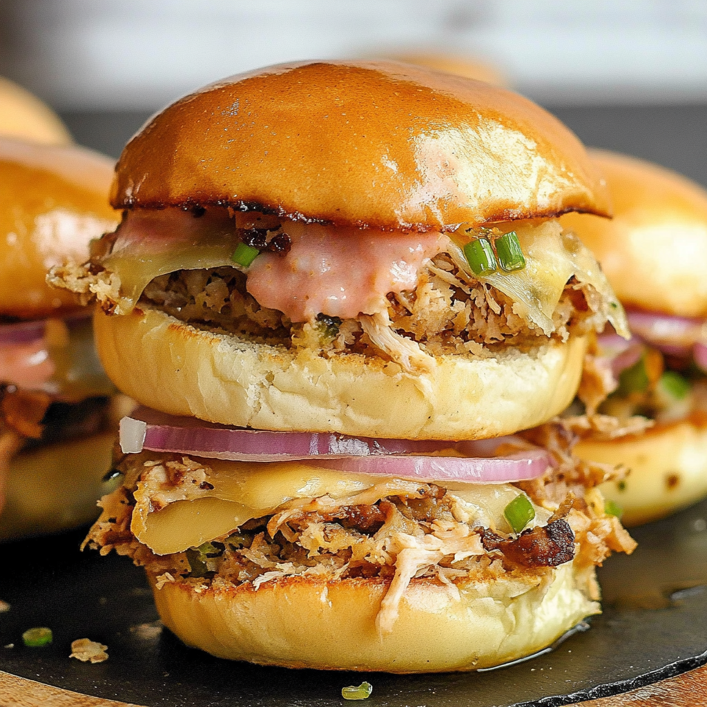 Recipe preparation for Slow Cooker Cuban Sliders