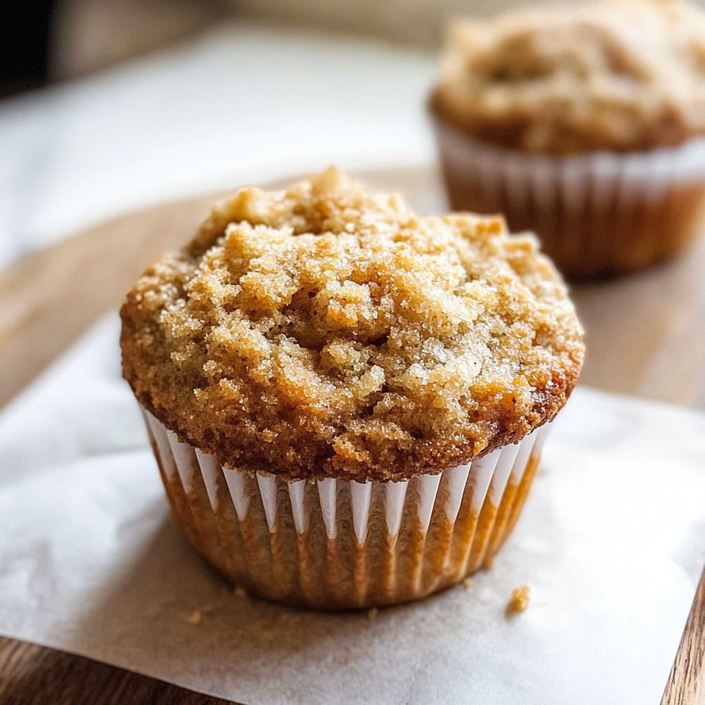 Recipe preparation for Banana Crumb Muffins