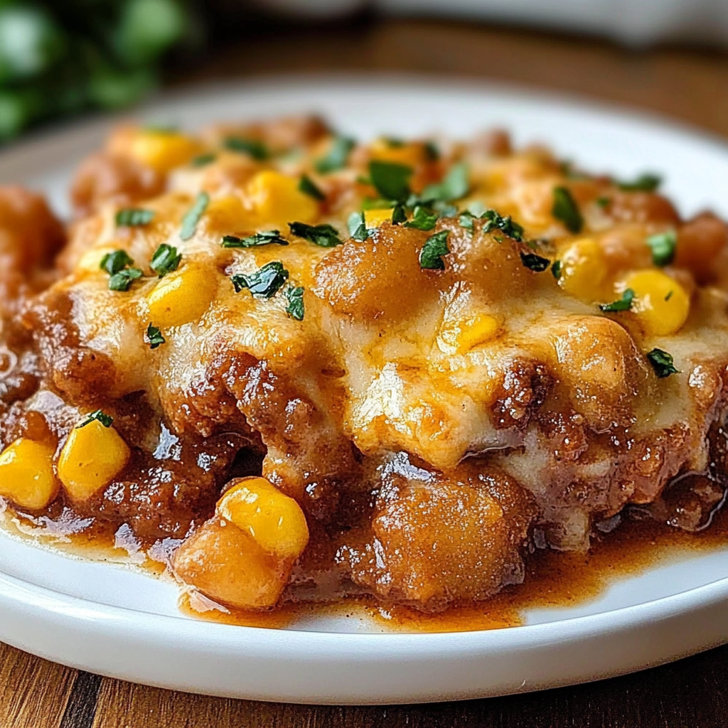Recipe preparation for Effortless Cowboy Casserole Tots