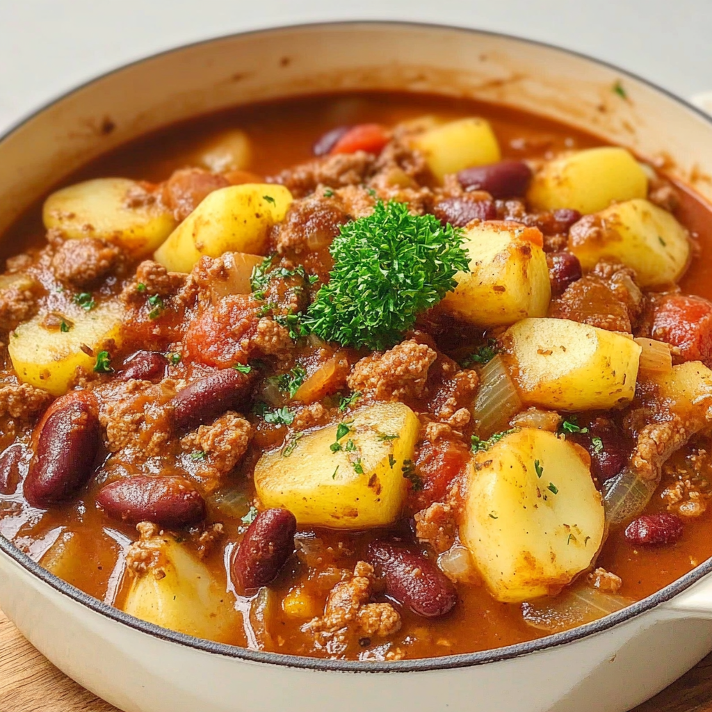Recipe preparation for Cowboy Stew