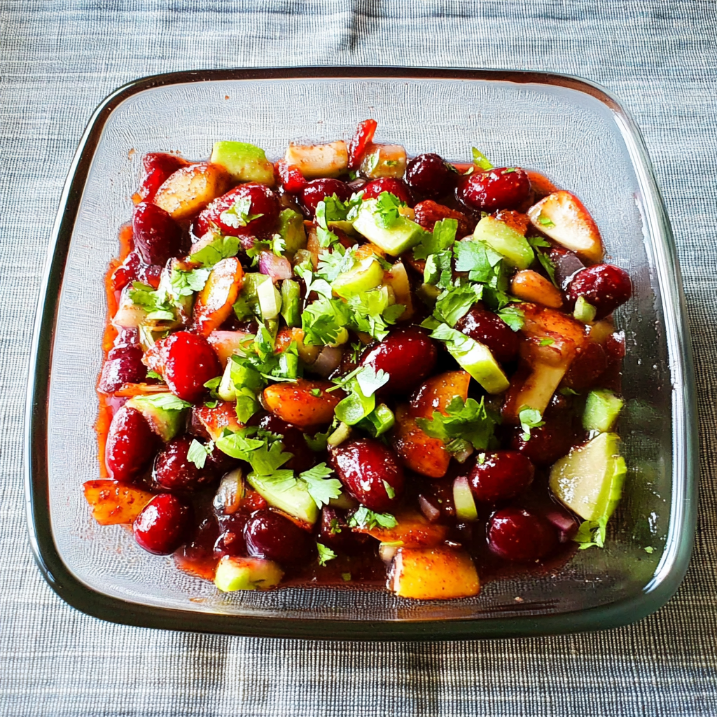 Recipe preparation for Cherry salsa recipe