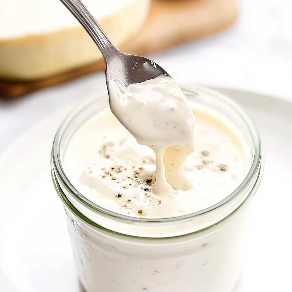 Recipe preparation for Alfredo Sauce