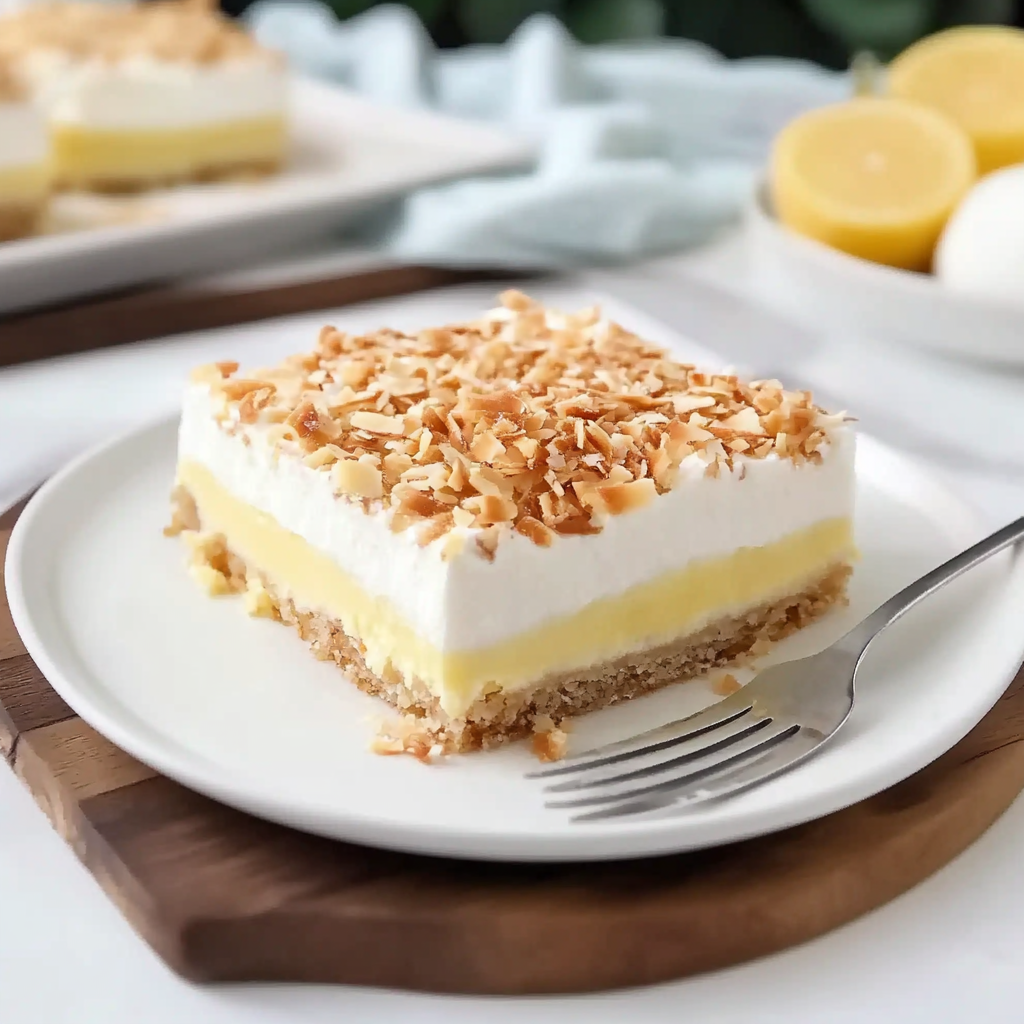 Recipe preparation for Coconut Delight