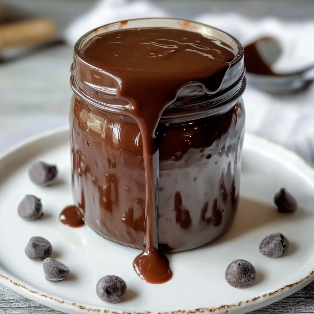 Recipe preparation for Hot Fudge Sauce Recipe