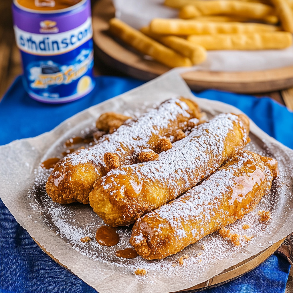 Recipe preparation for Deep Fried Snickers