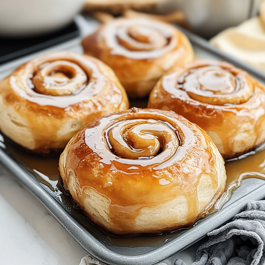 Recipe preparation for Homemade Honey Buns