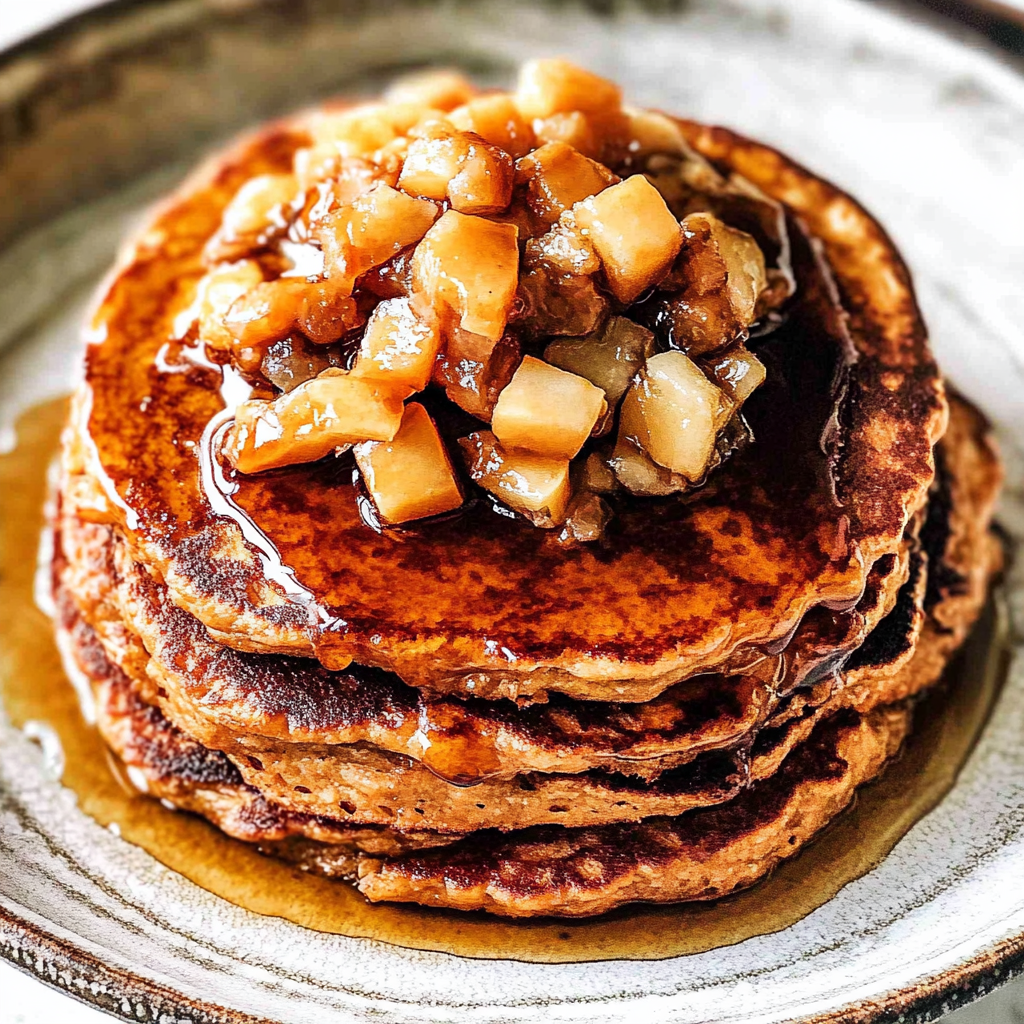 Recipe preparation for Sweet Potato Pancakes