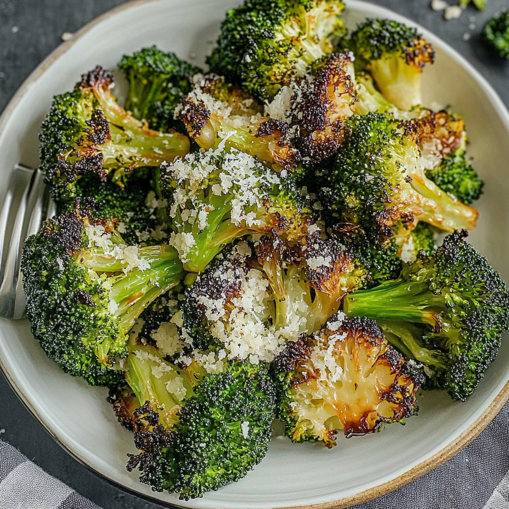 Recipe preparation for Oven Roasted Broccoli