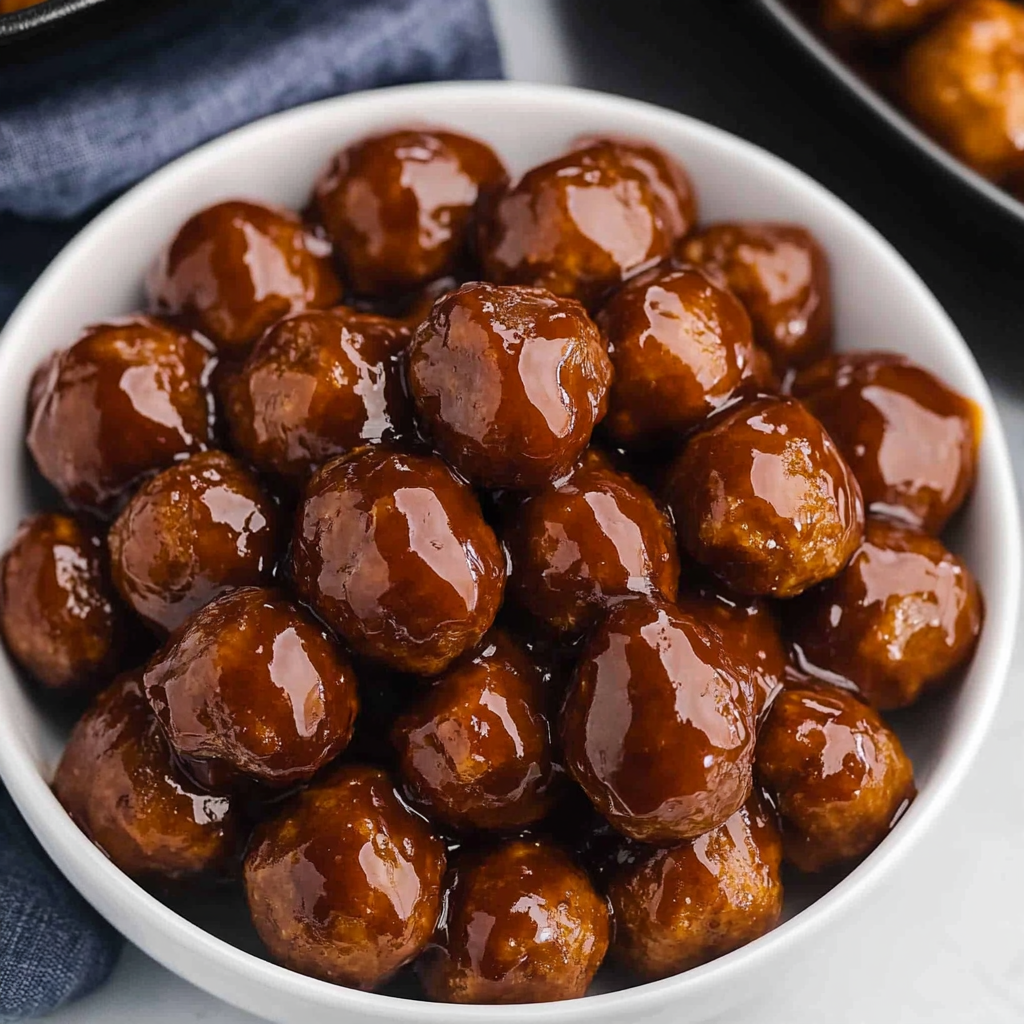 Recipe preparation for BBQ Meatballs