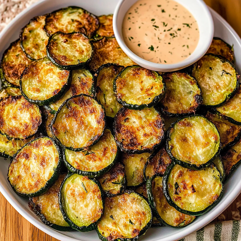 Recipe preparation for Air Fryer Zucchini