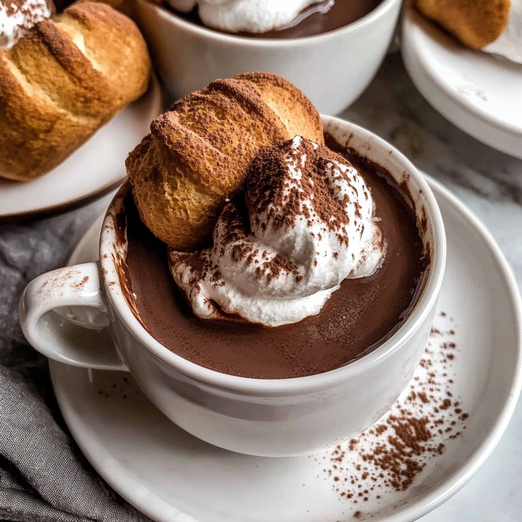 Recipe preparation for French Hot Chocolate