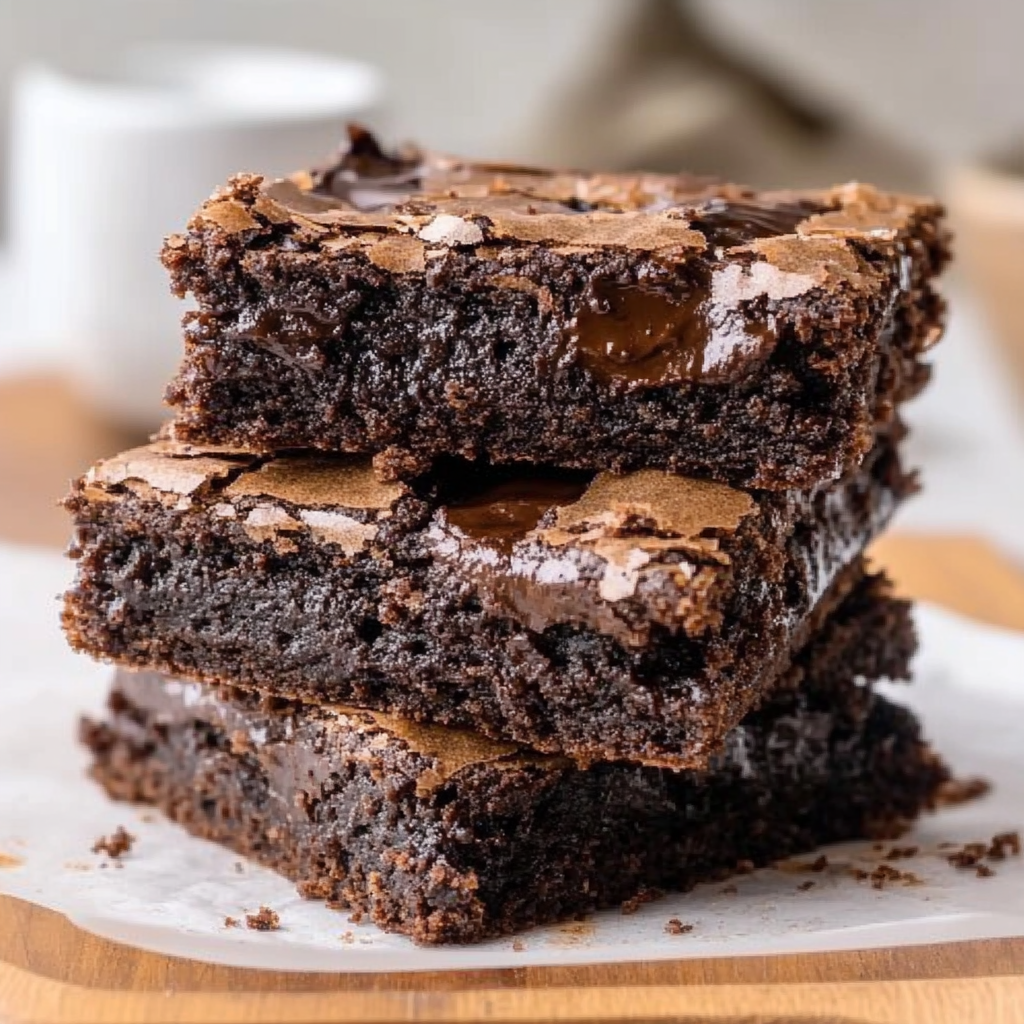 Recipe preparation for Brownie Mix Cake