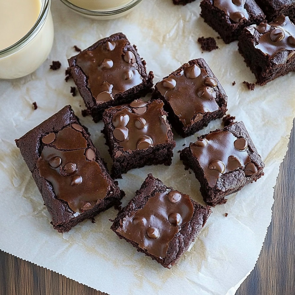 Recipe preparation for Flourless Black Bean Brownies
