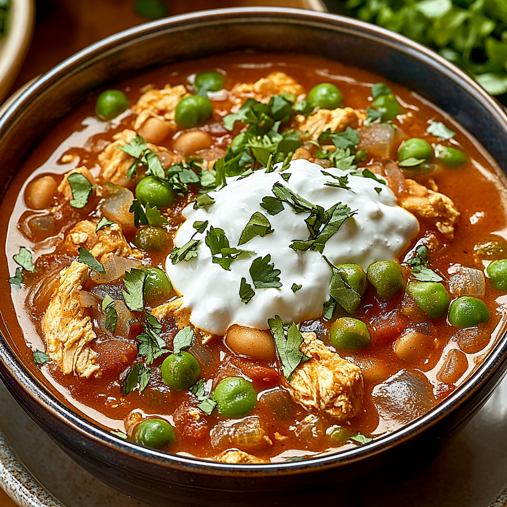 Recipe preparation for Buffalo Chicken Chili