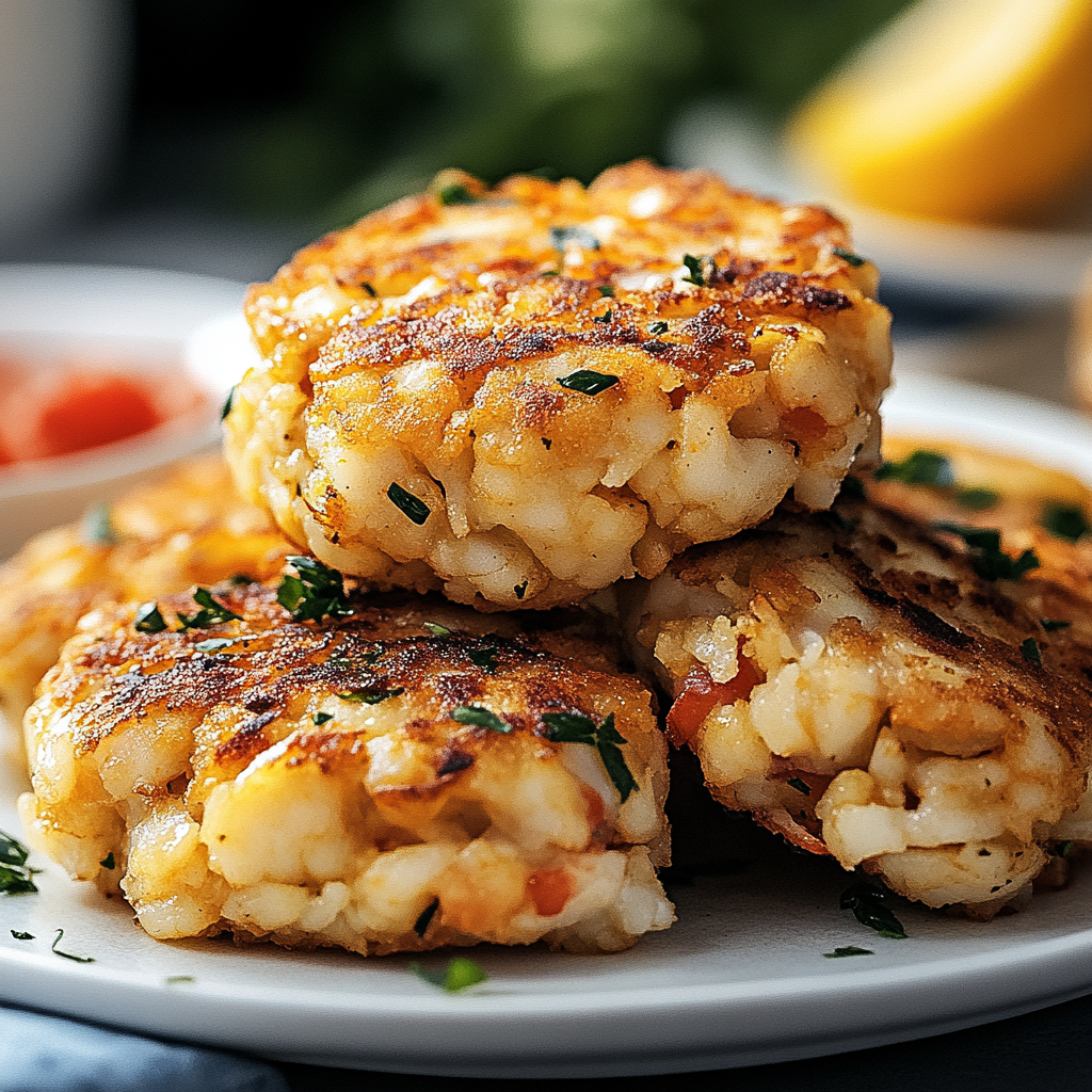 Recipe preparation for Maryland-Style Crab Cakes