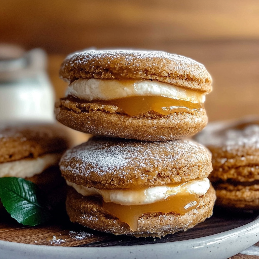 Recipe preparation for Apple Cider Whoopie Pies