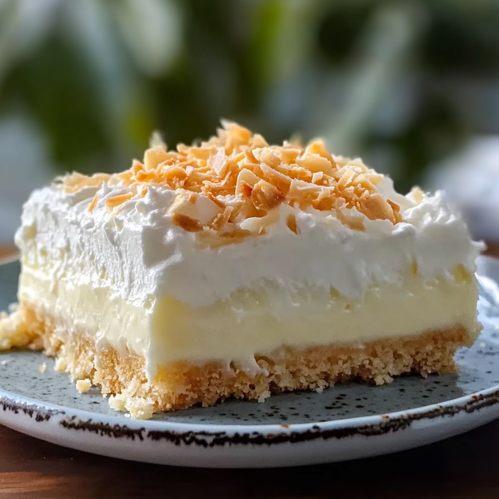 Recipe preparation for Coconut Cream Lush