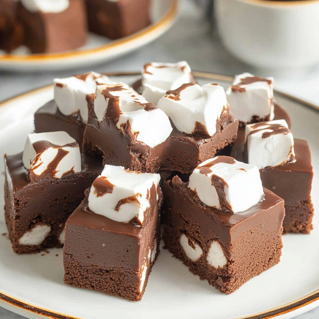 Recipe preparation for Hot Chocolate Fudge
