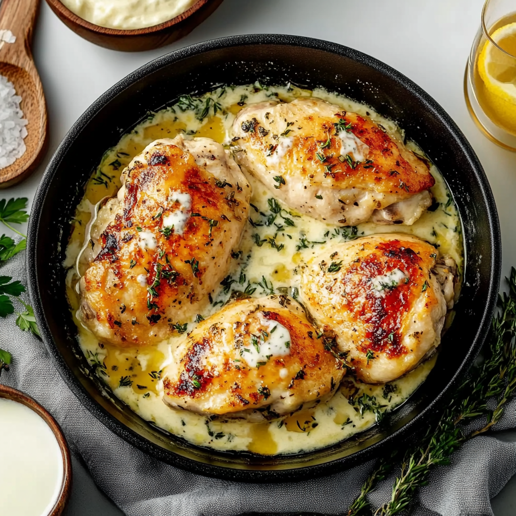 Recipe preparation for Baked Cream Cheese Chicken