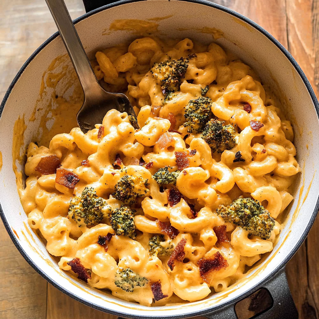 Recipe preparation for Healthy Mac & Cheese