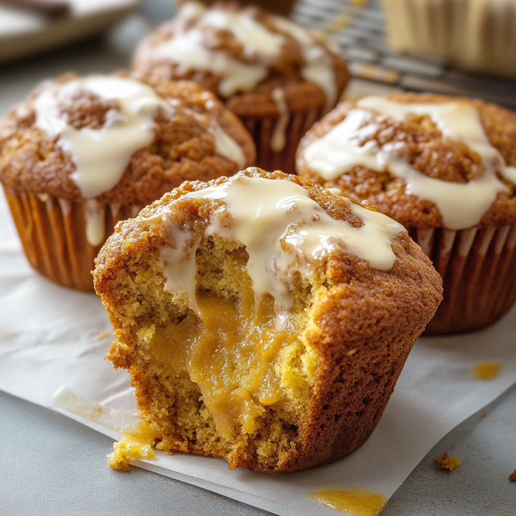 Recipe preparation for pumpkin muffins