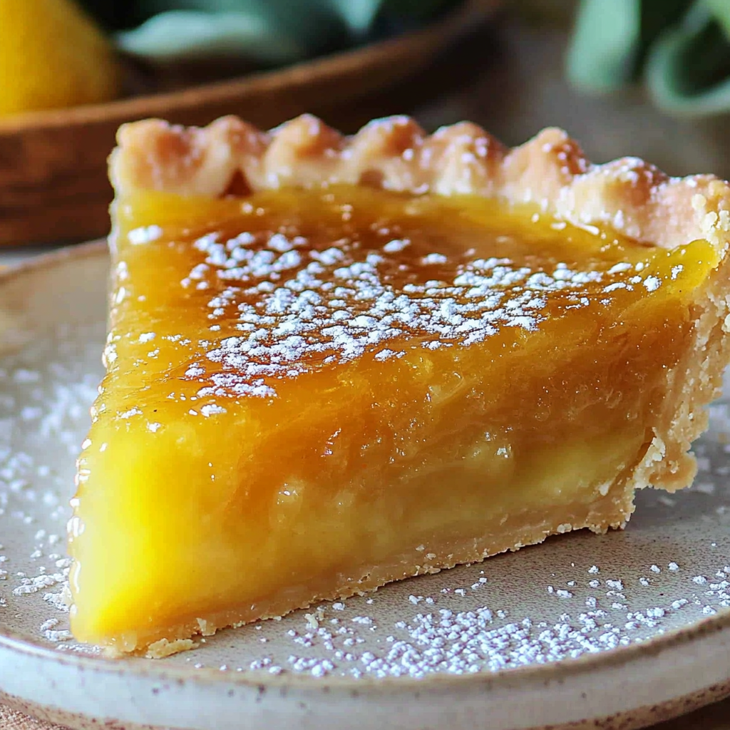 Recipe preparation for Salted Honey Pie