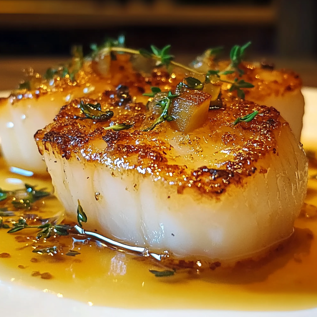 Recipe preparation for Baked Honey Marinated Cod