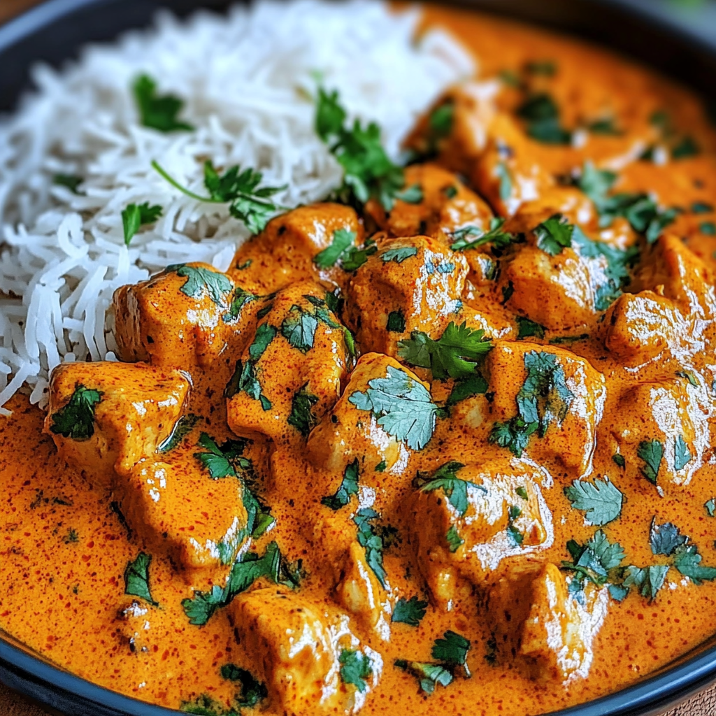 Recipe preparation for Flavorful Crockpot Butter Chicken