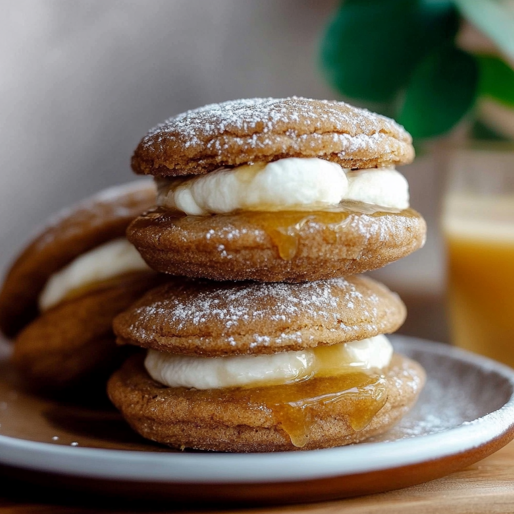 Recipe preparation for Apple Cider Whoopie Pies