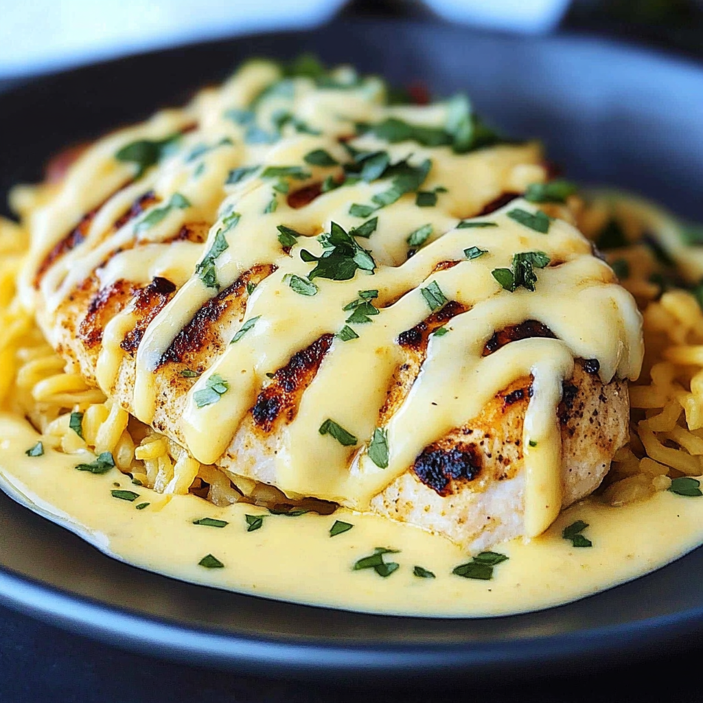 Recipe preparation for Mexican Chicken with Cheese Sauce