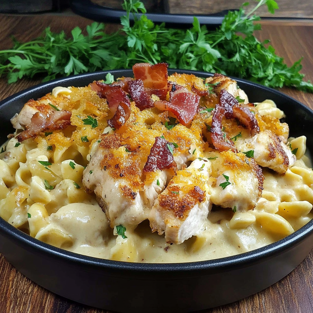 Recipe preparation for Chicken Bacon Ranch Dinner