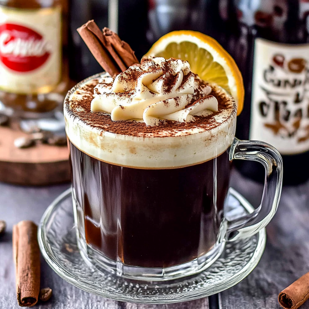 Recipe preparation for coffee drink recipes