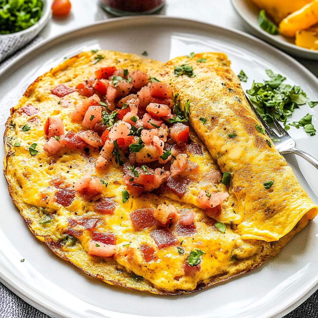 Recipe preparation for omelette ideas