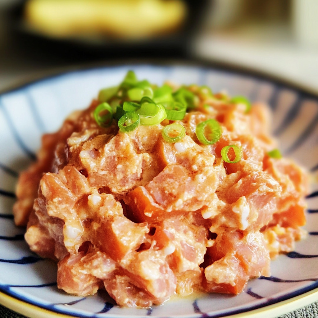 Recipe preparation for spicy tuna recipe