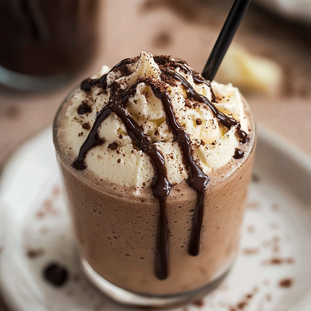 Recipe preparation for frappuccino recipe