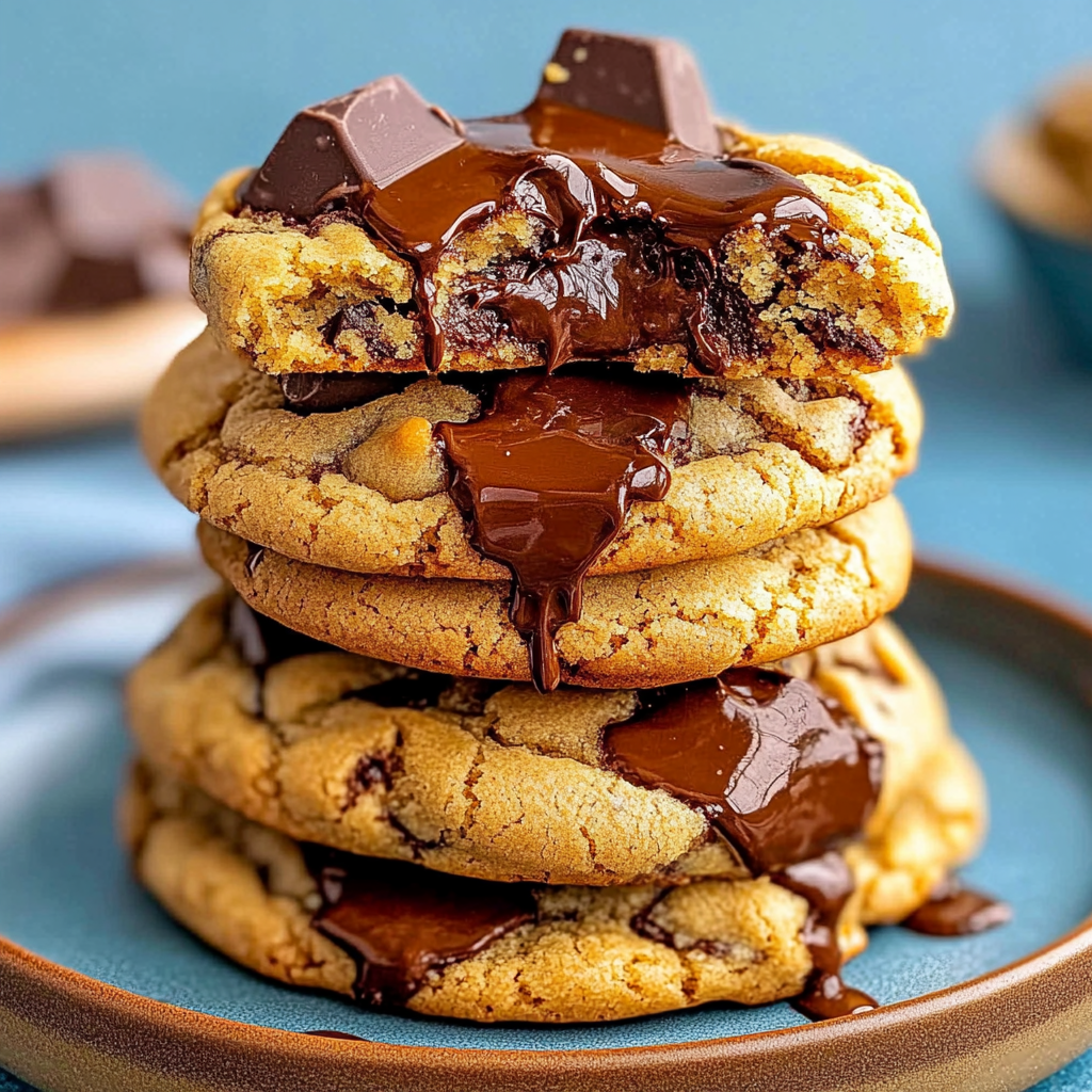 Recipe preparation for Thick Chocolate Chunk Cookies