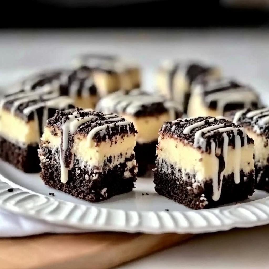 Recipe preparation for Oreo Cheesecake Bites