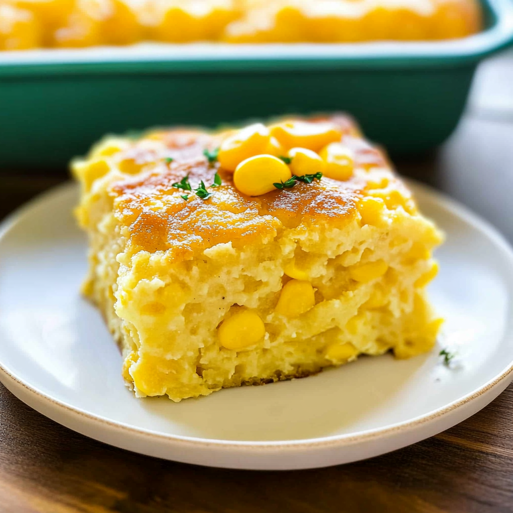 Recipe preparation for Corn Pudding