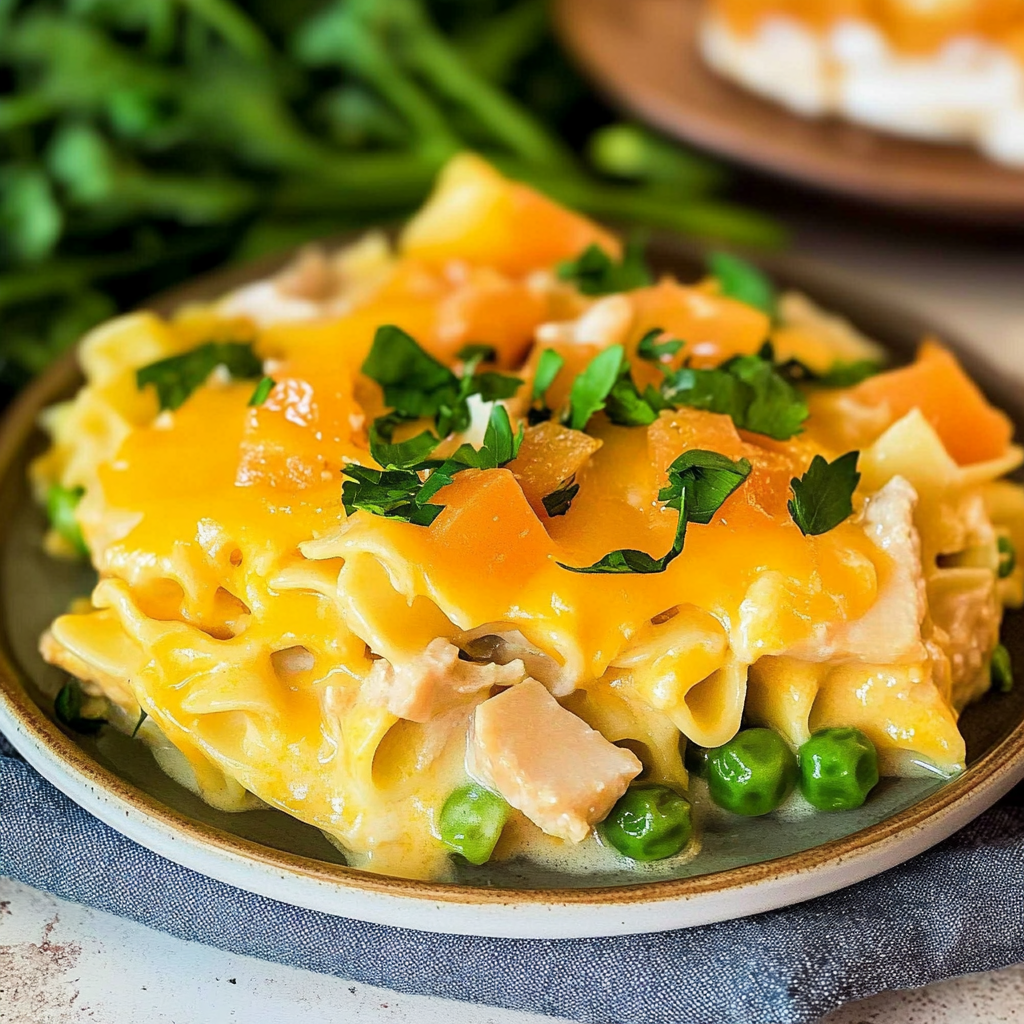 Recipe preparation for Turkey Casserole