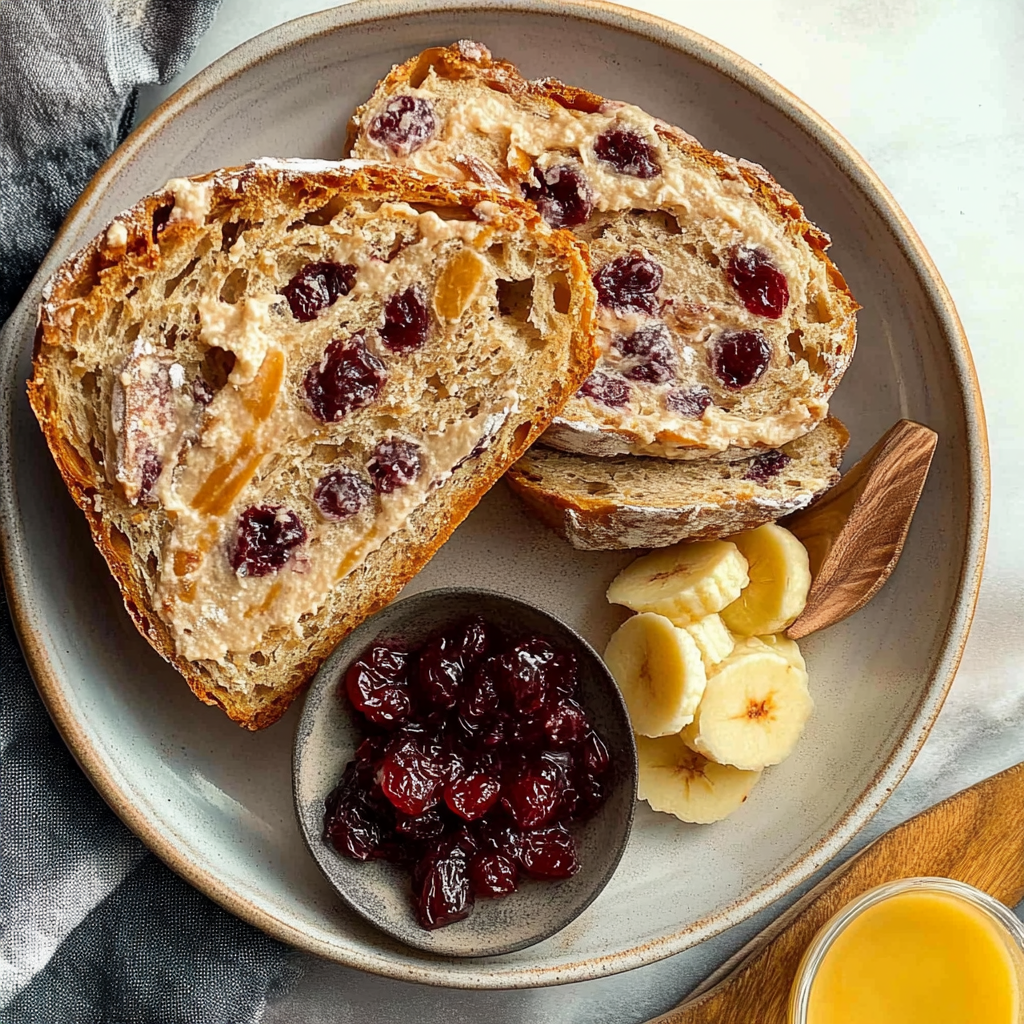 Recipe preparation for Crusty Cranberry Nut No