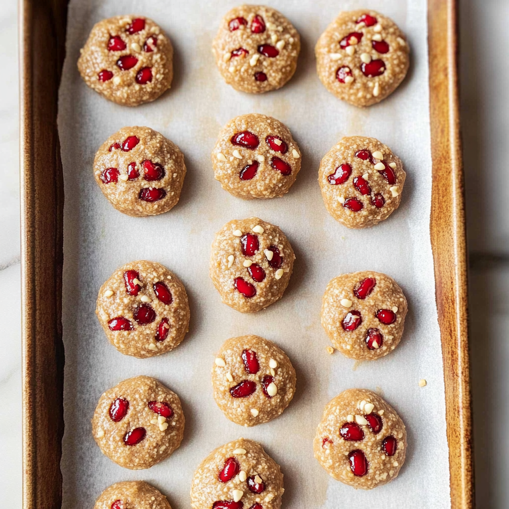 Recipe preparation for Tahini Cookies