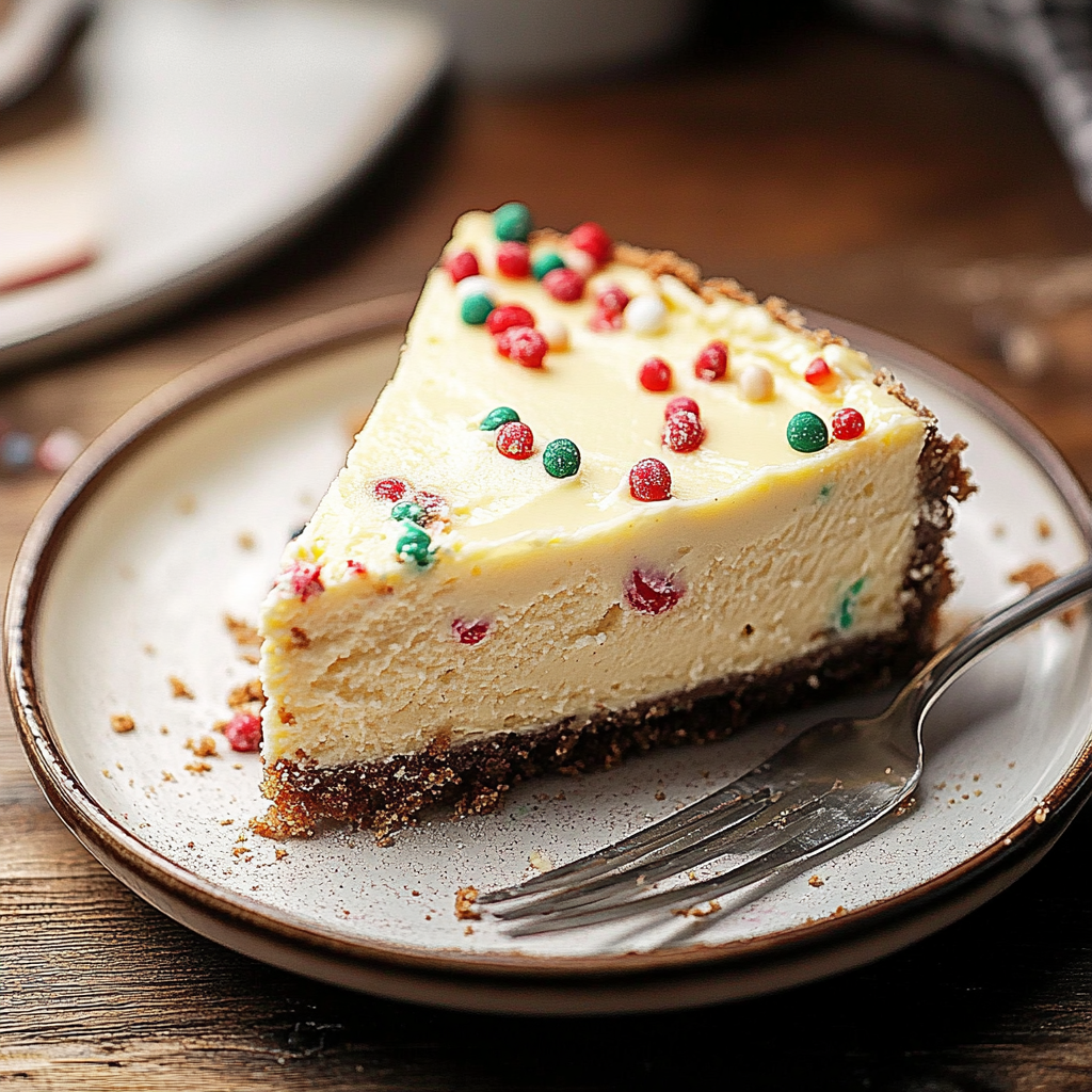 Recipe preparation for Sugar Cookie Cheesecake