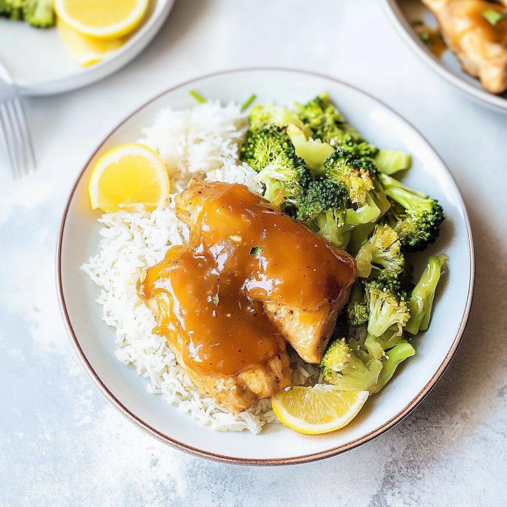 Recipe preparation for Crock Pot Lemonade Chicken